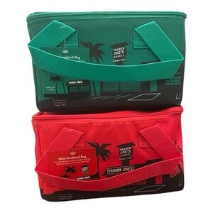 Trader Joe's mini insulated bags (set of 2)